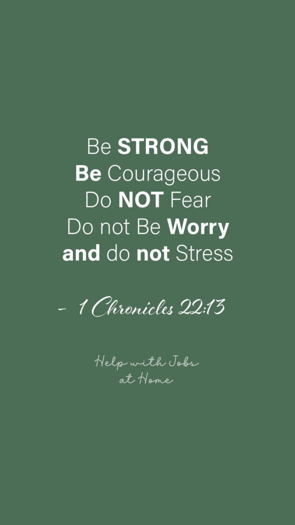 Be Strong Be Courageous Do Not Fear 1 Chronicles 22:13:
📖 “You will prosper… Be strong and courageous. Fear not; do not be dismayed